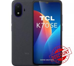 TCL K70 SE unlocked Smartphone 64GB - Black (Renewed)