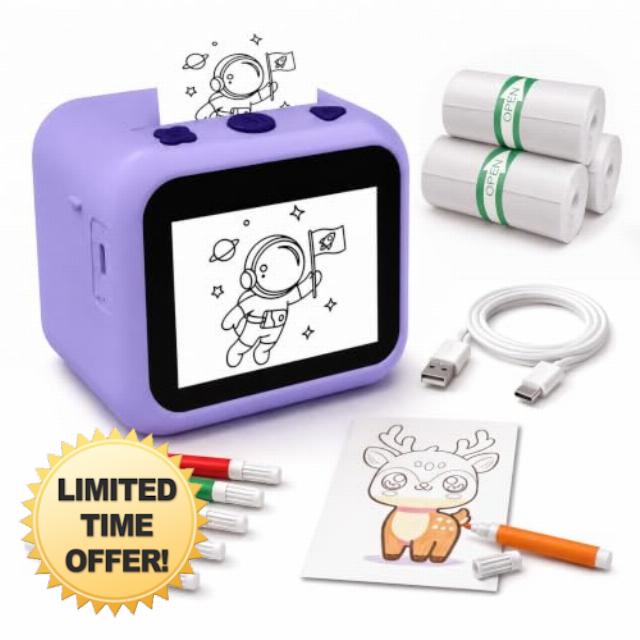 HiMont AI Voice Sticker Maker for Kids