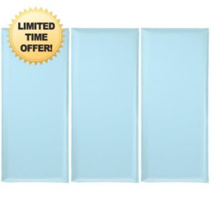 Vaguelly 3pcs Boy Girl's Wall Sticker Guard Pad Soft Safety Tool for Protection Wall Decor for Bedrooms