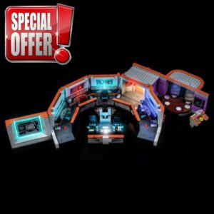 BrickBling Light Kit Compatible with Lego U.S.S. Enterprise NCC-1701 Bridge                                                          (No Model)
