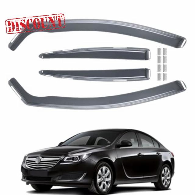 Wind Deflectors Compatible for Vauxhall Insignia MK1 2009-2017 5 Door Hatchback/Saloon 4pc Set