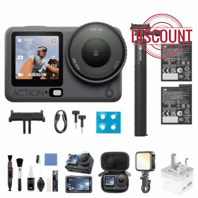 DJI Osmo Action 6 Capture More Combo