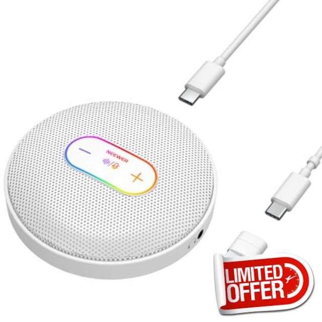 NEEWER UM04 AI USB Omnidirectional Desktop Condenser Microphone