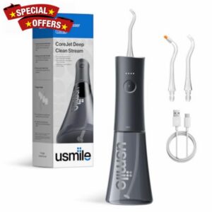 usmile C30 SE Water Flosser with Easy Pressure Modes for Daily Oral Care                                                          300mL Tank
