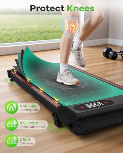 2.5HP Under Desk Treadmill                                                          130KG Capacity