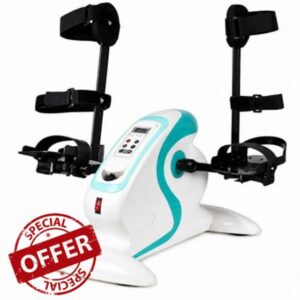 Motorised Electric Pedal Exerciser Leg Rehabilitation Trainer With Leg Protector Bracket
