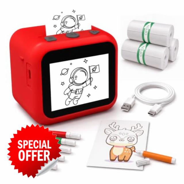 HiMont AI Voice Sticker Maker for Kids
