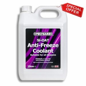 Polygard Anti-Freeze Purple Si-OAT - 5 Litre                                                          Freeze Protection Down to -37°C