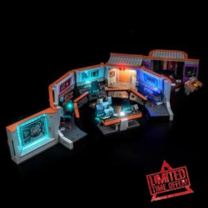 Light Set compatible with LEGO Star Trek U.S.S. Enterprise NCC-1701 Bridge                                                          LED Lighting Kit Compatible with LEGO 11385 U.S.S. Enterprise NCC-1701 Bridge
