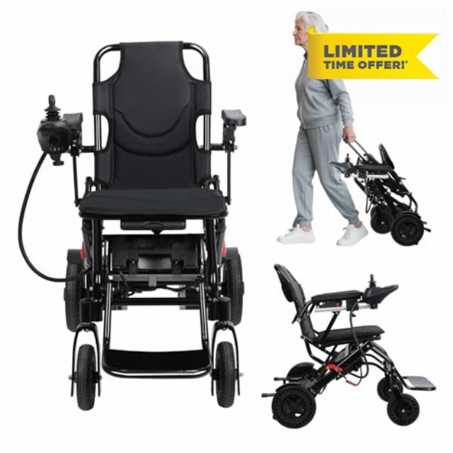 Folding Electric Wheelchair for Adults and Disabled
