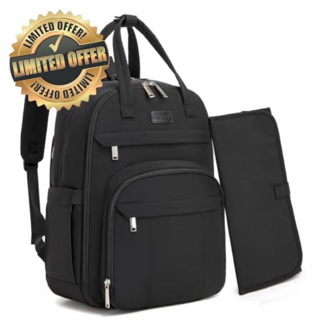 Kono Baby Changing Bag Backpack with Changing Mat