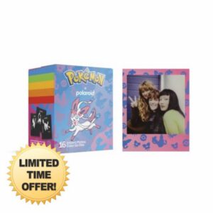 Polaroid - Color Instant film for Go - Pokémon Sylveon Edition - Double Pack (16 Photos)