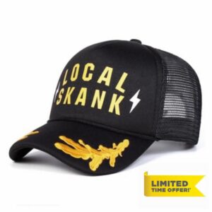Sunscreen Hat Sports Cap                                                          Unisex LOCAL SKANK Embroidery Baseball Net Caps Spring Summer Outdoor Adjustable Casual Hats