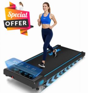 Walking Pad with 10% Incline for Home