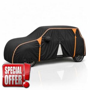 X AUTOHAUX 210D-PU Outdoor Car Cover for BMW for Mini Cooper S 2 Door 02-24                                                          210D-PU Oxford Cloth
