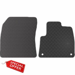 Vauxhall Combo/Citroen Berlingo/Peugeot Partner 2019+ Front Rubber Van Mats – 3mm Heavy Duty