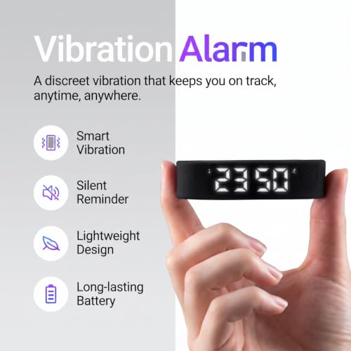 Couples Travel Wake‑up Wrist Watch for Men Wome