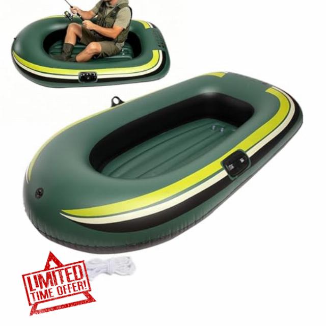 Inflatable Boat - 90x140cm Person Thickened Non Slip Raft