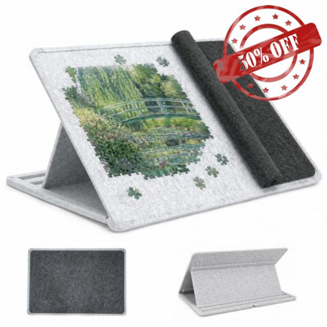1000 Pieces Jigsaw Puzzle Board with Adjustable Angle