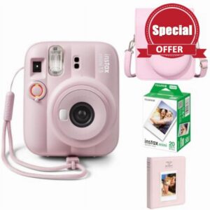 Fujifilm INSTAX Mini 13 Camera Candy Pink id Bundle – Includes Mini 13 Camera