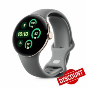 Google Pixel Watch 3 (41 mm) – Android smartwatch with heart rate tracking