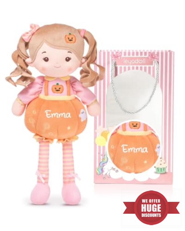LeyaDoll Personalized Soft Baby Doll 16''
