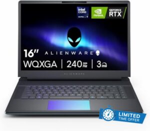 Dell Alienware 16 Area-51 AA16250 16.0" 240Hz IPS WQXGA Display (Intel Ultra 9-275HX