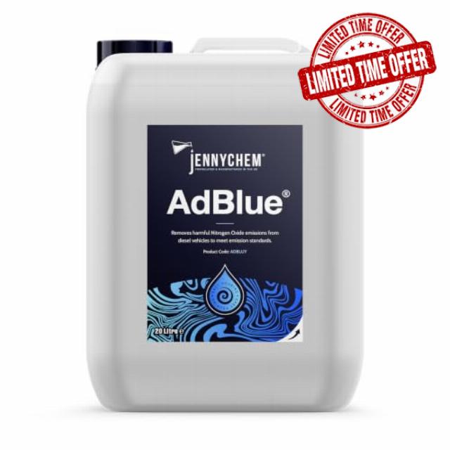 AdBlue 20L Drum – High Purity Diesel Exhaust Fluid (DEF) – ISO 22241 Certified – Suitable for All AdBlue Compatible Diesel Cars