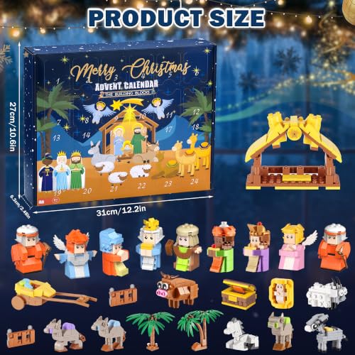 24 Day Building Block Set                                                          Christmas Countdown