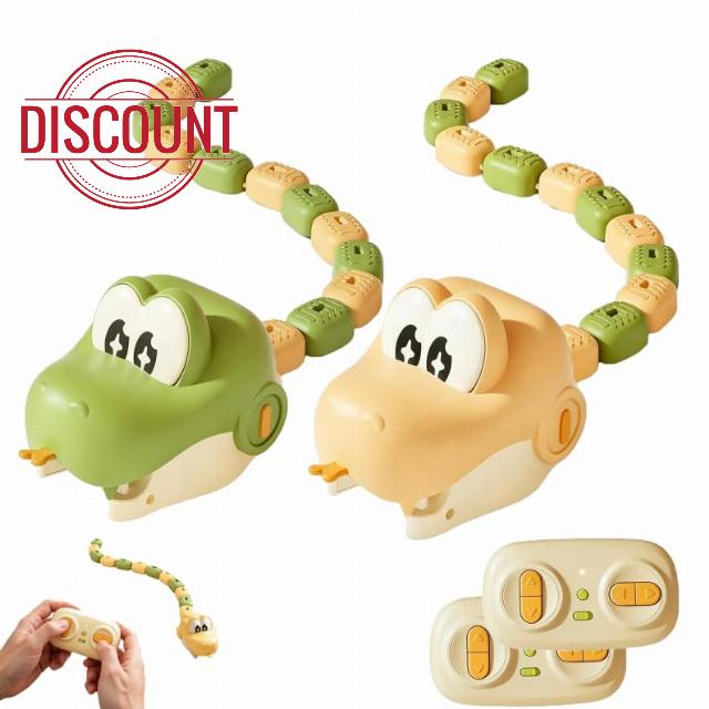 Magnetic Self‑Eating Snake Game Toy
