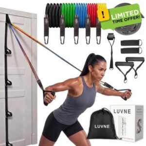 Resistance Bands with Door Anchor System