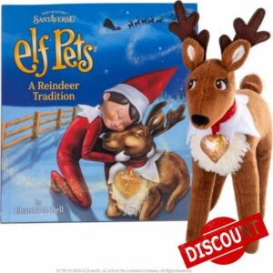 The Elf on the Shelf Elf Pets Reindeer Book & Plush                                                          Includes reindeer plush