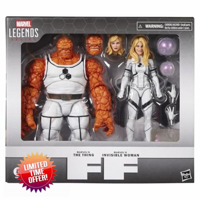 Marvel Legends Series Future Foundation Marvel's The Thing & Marvel's Invisible Woman