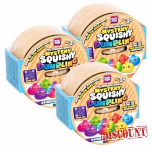 abeec Crazy Fun RMS Mystery Squishy Dumpling 3 Pack