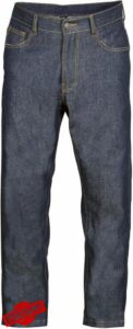 Jet Motorcycle Motorbike Biker Riding Jeans Trousers Pants Men Raw Selvedge Denim Aramid Lined with Armo