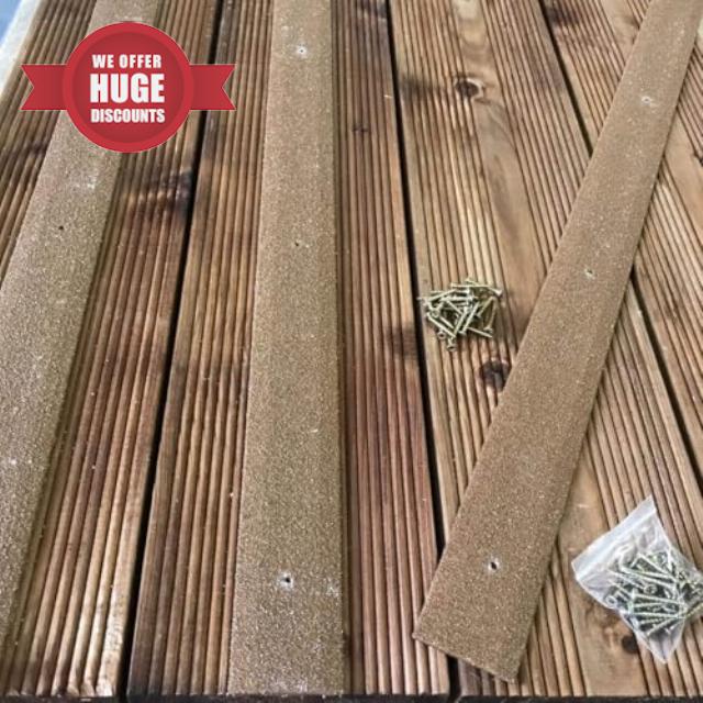 1pk GRP Anti-Slip Decking Strips (5