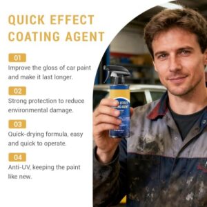 Quick Effect Coating Agent                                                          Easy Spray & Wipe Car Coating Spray for a Clean