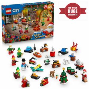 LEGO City Advent Calendar 2026 - Christmas Countdown Toys for 5+ Year Old Boys & Girls - 24 Surprises incl. Car
