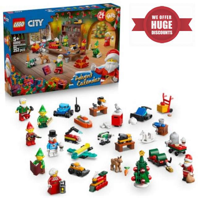 LEGO City Advent Calendar 2026 - Christmas Countdown Toys for 5+ Year Old Boys & Girls - 24 Surprises incl. Car