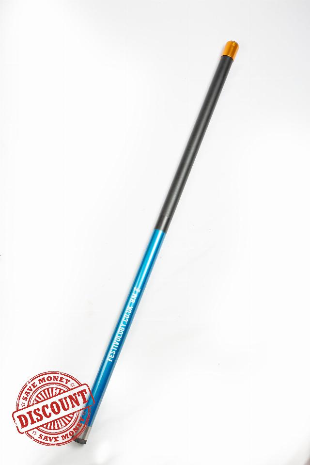Pro Telescopic Flag Pole - Extra Strong Festival and Camping Flag Pole with Reinforced Structure and Metal Collars (8m)