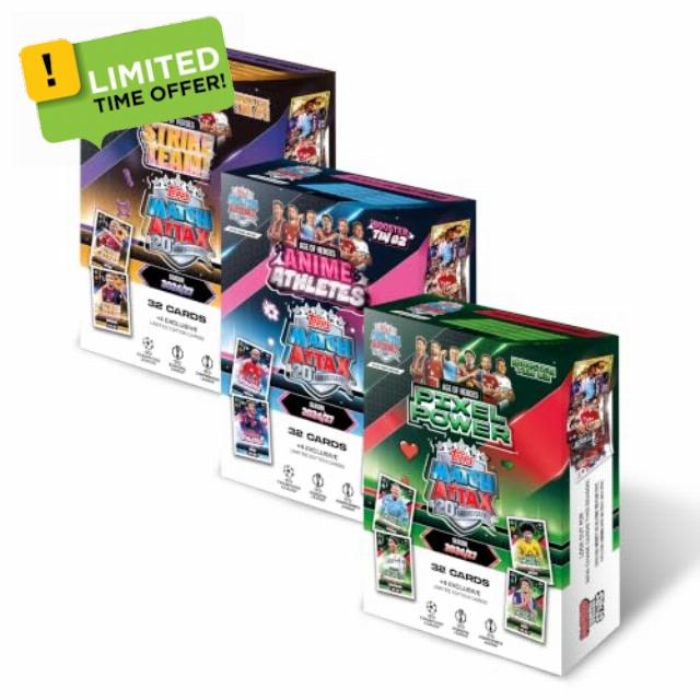 Topps Match Attax UCC 2026/27 - Booster Tin Bundle                                                          Each Booster Tin contains 36 cards
