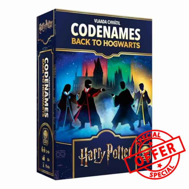 CGE Codenames: Back to Hogwarts Board Game                                                          English
