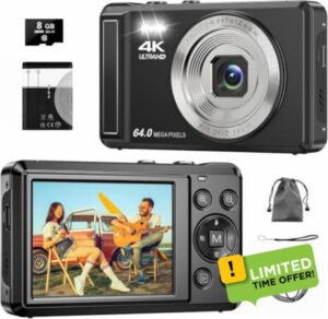 4K 64MP Digital Camera