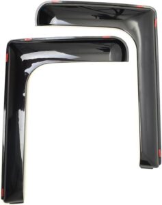 Motoviano 2Pcs L Shape Wind Deflectors for Ford Transit MK6 MK7 2000-2013