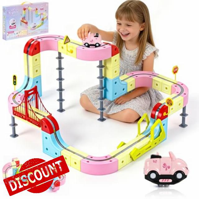 FOTSHARER Electric Train Set for Kids