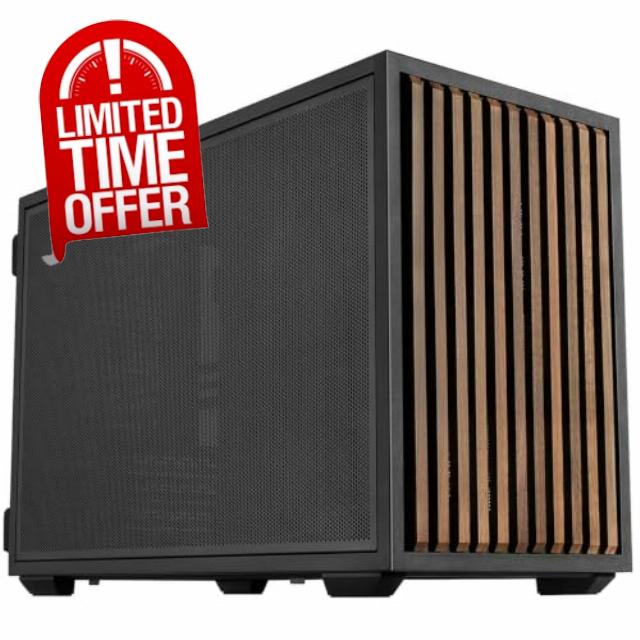 Lian Li DAN Cases B4 Wood Edition Micro-ATX PC Case