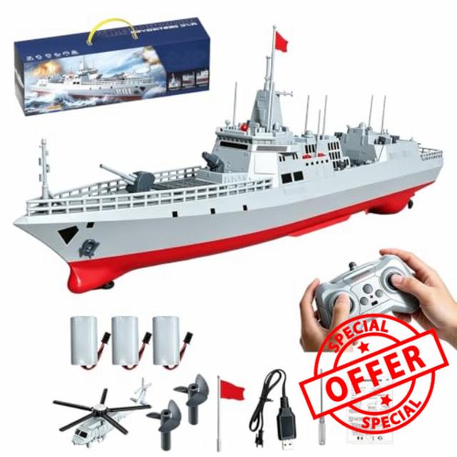 RC Scale Ship with Water Spray