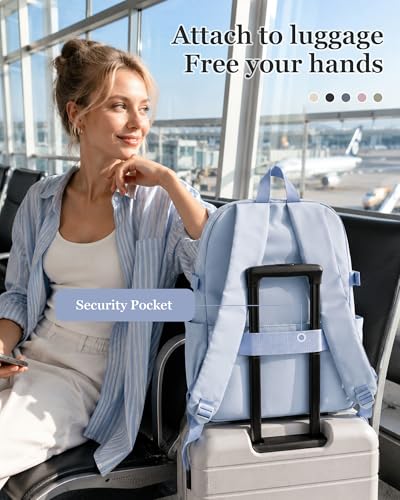Waterproof Rucksack Secondary Book Bag(Light blue