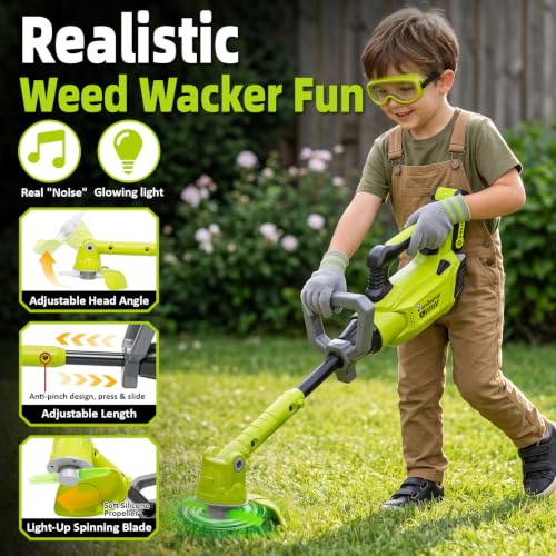 3-in-1 Toy Strimmer & Leaf Blower & Hedge Trimmer