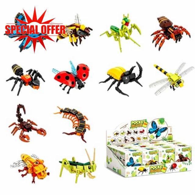 Insect Mini Building Blocks Set